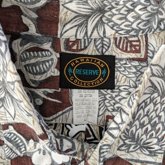 Men's Hawaiian Shirt w/Pocket (A149) - Picture 2 of 4